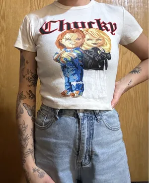 Target Chucky Halloween short sleeve tee shirt thumbnail 1