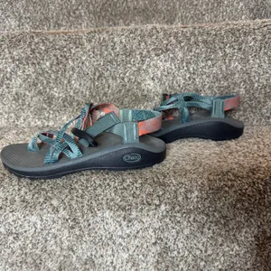 Chacos Woman's Z Cloud X Teal/Peach‎ Size 7 thumbnail 5