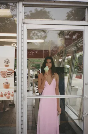Zara Satin Pink Slip Maxi Dress Evening Party Wedding Coctail thumbnail 8