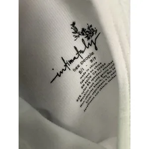 Free People Intimately White Ribbed Racerback Cropped Tank Top Women’s size XS/S thumbnail 5