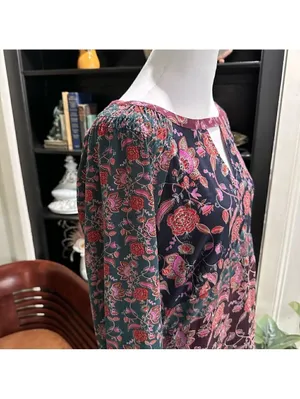 Cabi 3675 Festive Maxi Dress Size M thumbnail 6