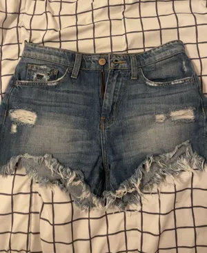 Vervet flying monkey jean shorts thumbnail 1