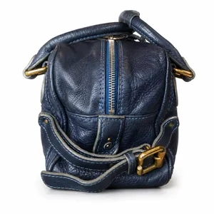 CHLOE Paddington Navy Blue Leather Tote Hand Bag w/ Padlock thumbnail 5