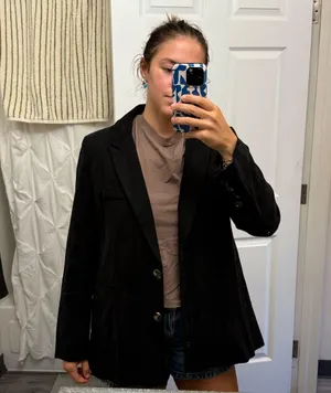 Black blazer Stories Be Told Size 14 thumbnail 1