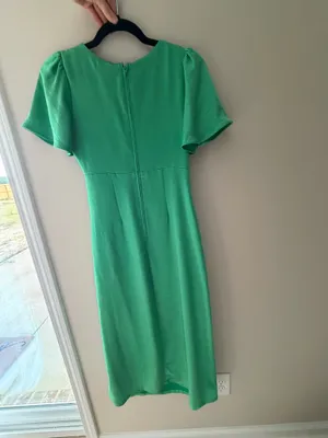 Green midi dress thumbnail 2