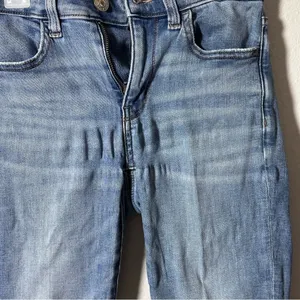 American Eagle Women Blue Jegging Crop Jeans Next Level‎ Stretch size 0 Short. thumbnail 3