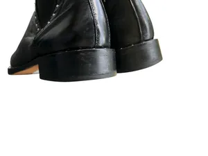 Rebecca Minkoff Sabeen Chelsea Black Studded Ankle Leather Boots 8M thumbnail 3