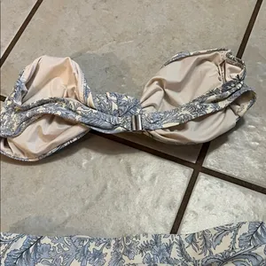 Envya Floral Print Bikini Set sz M Blue Size M thumbnail 6