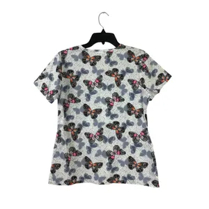 Scrubstar Women's Butterflies Scrub Top thumbnail 2
