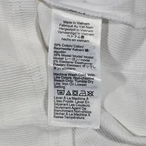 J. Crew Fine-rib‎ fitted boatneck T-shirt White XXS thumbnail 4