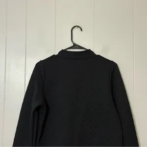 Marine Layer Corbet Quilted Bomber Jacket Black Size M Lightweight Zip Up thumbnail 15