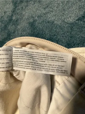Abercrombie & Fitch The 90's Straight Ultra High Rise Off White Denim Jeans 10 thumbnail 5