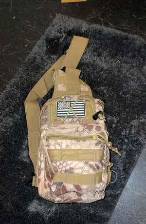 Shoulder Bag Sling (khaki) Gold thumbnail 1