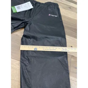 Frogg Toggs Rain Pants Size XL Black Pro Action Waterproof Breathable Hiking NWT thumbnail 12