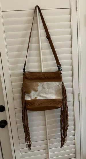 Myra Bags Cowhide Fringe thumbnail 1