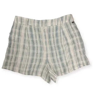 O’Neill Embroidered Emerald Green Stripes Casual Garcia Shorts NWT thumbnail 2