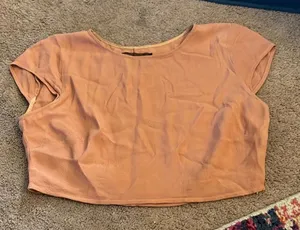 Reformation crop top‎ blouse 4 thumbnail 1