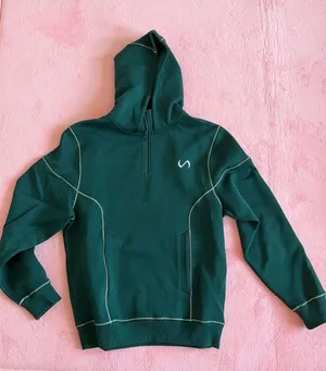 TLF quarter zip Green thumbnail 1