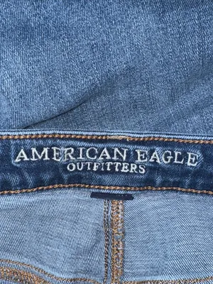 American Eagle High Rise Slim Jeans Distressed Women’s 8 thumbnail 7