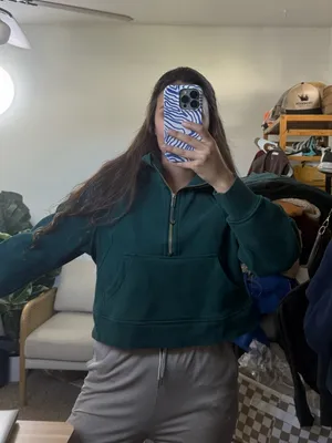 Lululemon Scuba Oversized Half-Zip Hoodie Size XS/S thumbnail 7