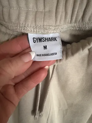 Gymshark neutral tan joggers thumbnail 4