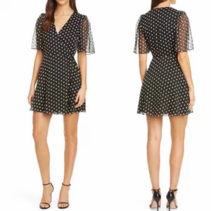 Alice + Olivia Sandra Daisy Wrap Dress 4 thumbnail 2