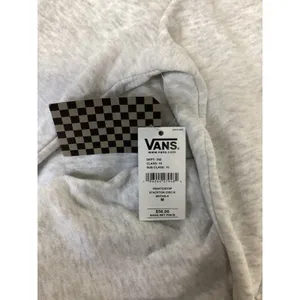 Vans Stackton Circ-K Full Zip Hoodie Grey Heather Salmon Logo VN0A7Z3D15P Mens M thumbnail 6