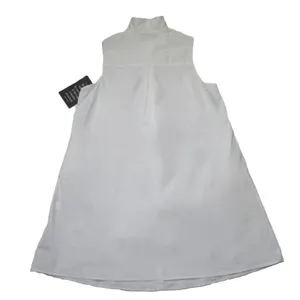 NWT Tuckernuck Charlie in White Sleeveless Cotton Blend Shirt Dress XL thumbnail 8