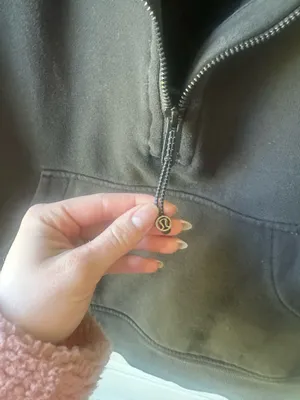 Black Lululemon Scuba Half-Zip thumbnail 3