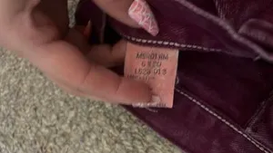 Vintage Purple Wrangler Jeans thumbnail 3