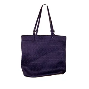 Michael Kors Signature Neoprene Large Purple Tote thumbnail 2