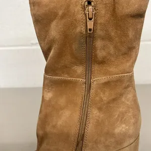 New Steve Madden sz5.5 Marcello brown knee boots suede cognac tan heeled thumbnail 7