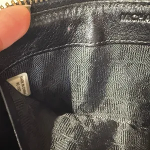 Michael Kors Black Canvas Wallet thumbnail 7