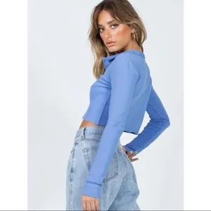 Princess Polly Blue Downtown Top thumbnail 5