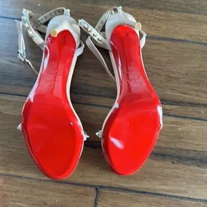 CL So Me Nude Stiletto Heels with Red Soles - EU 41 thumbnail 4