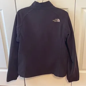 The North Face Black Softshell Fleece Jacket thumbnail 3