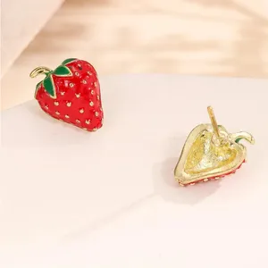 Strawberry Earrings Red thumbnail 4
