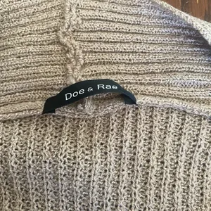 Doe & Rae mauve open cardigan thumbnail 2