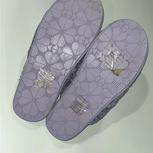 Kate Spade Lavender Plush Women's Slippers thumbnail 6