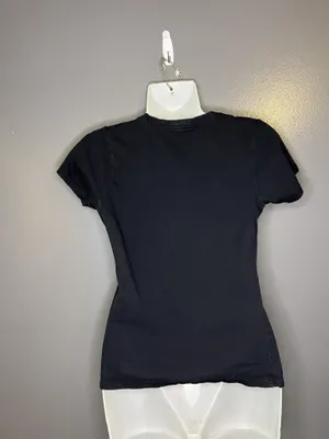 Econscious Shirt Womens Small Black Thinking Tree Spirits Graphic Tee Top thumbnail 6