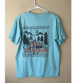 theta tee Blue Size M thumbnail 1