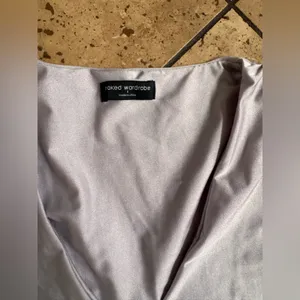 🌸naked wardrobe White Sleeveless Maxi Bodycon Dress thumbnail 2