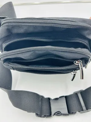 FREETOO Waist Pack Bag Fanny Pack Black Unisex Adjustable Strap NWOT thumbnail 5