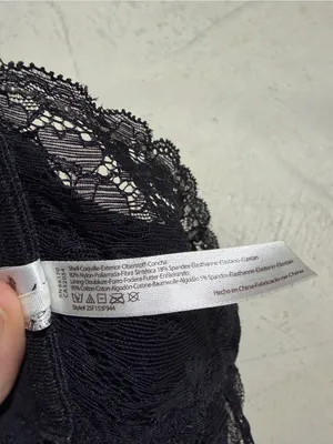 Intimately free people Black Lace strapless bralette medium thumbnail 7