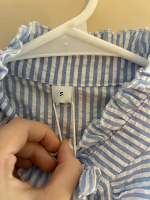 Button up Blue thumbnail 3