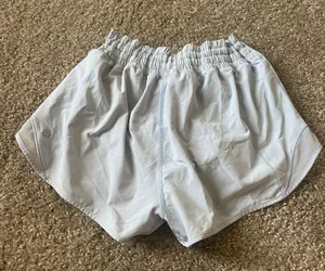 Lululemon Powder Blue HOTTY Hot Shorts thumbnail 2