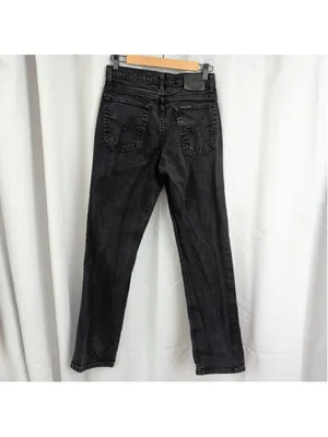 Vintage Ladies' Harley-Davidson Black Jeans Size 6 thumbnail 5