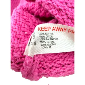 FP‎ Beach Free People Hot Pink Waffle Knit Hailee Henley Pullover Sweater XS thumbnail 6
