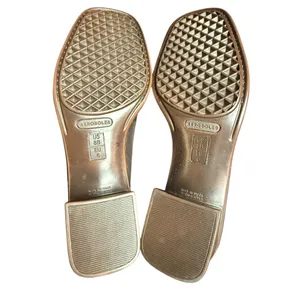 Aerosoles Brown Leather Block Heel Loafers Size 8 thumbnail 5