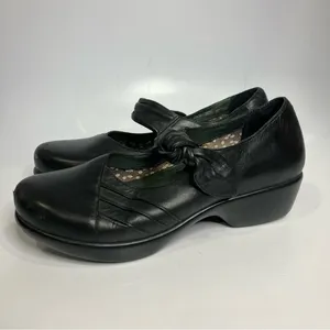 Dansko Ainsley mary Jane clogs black leather size 40‎ thumbnail 6